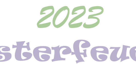 Thumbnail for the post titled: Osterfeuer 2023